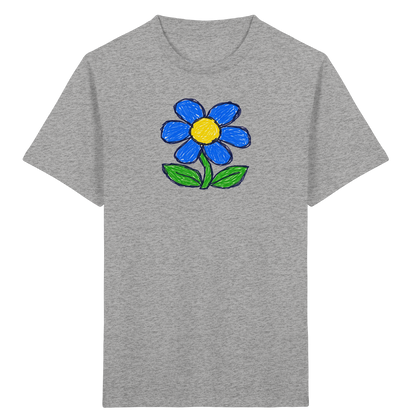 Kritzel Gänseblümchen für Kinder - Kinder Bio T-Shirt