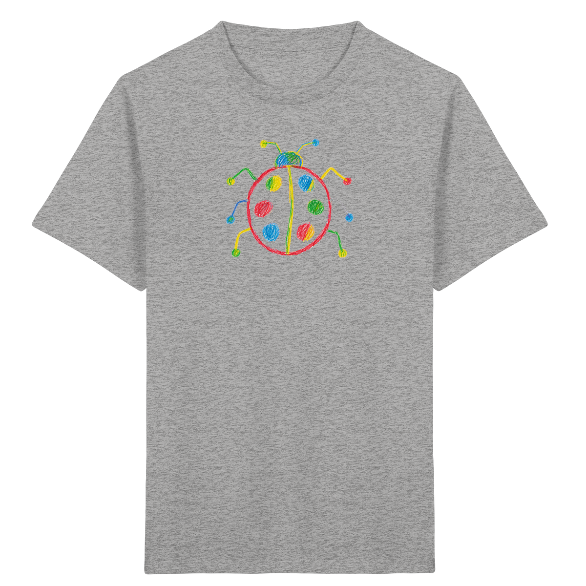 Farbpunkt Marienkäfer Kinder Shirt - Kinder Bio T-Shirt
