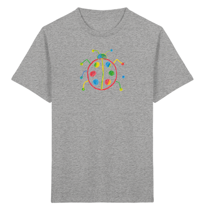 Farbpunkt Marienkäfer Kinder Shirt - Kinder Bio T-Shirt