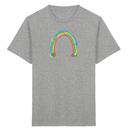 Farbpunkt Regenbogen Kinder Shirt - Kinder Bio T-Shirt
