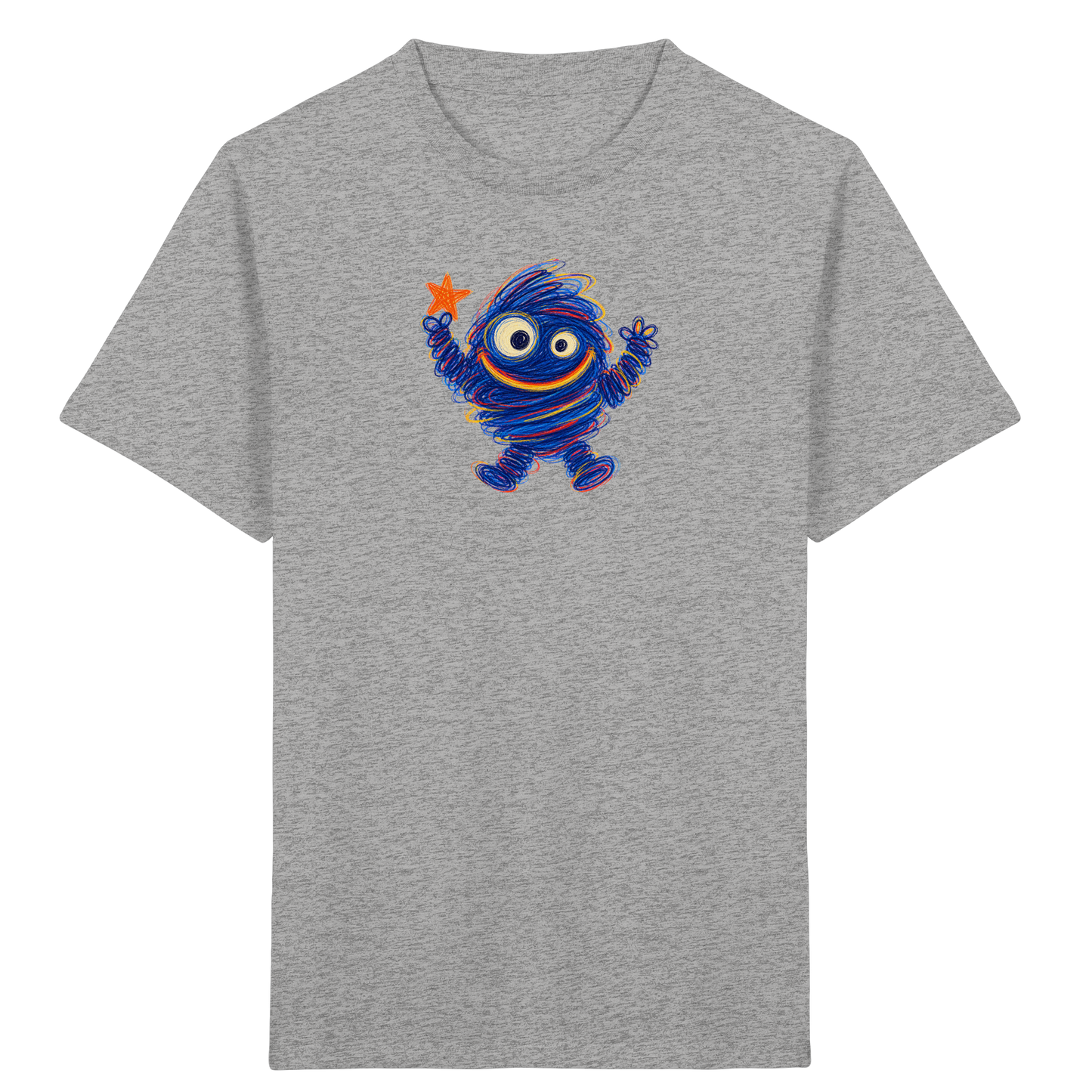 Kuschelsturm Kritzelmonster Shirt - Kinder Bio T-Shirt