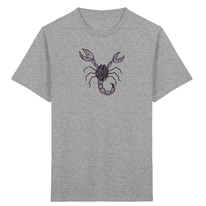 Skorpion von oben gezeichnet - Kinder Bio T-Shirt