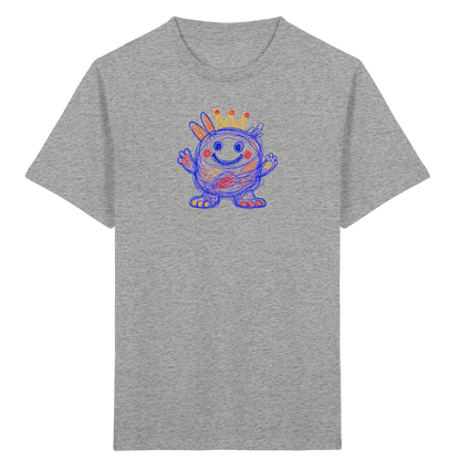 Kringelkrone Kritzelmonster Kinder Shirt - Kinder Bio T-Shirt