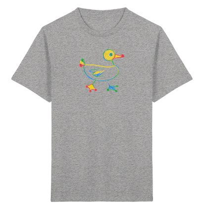 Farbpunkt Ente Kinder Motiv - Kinder Bio T-Shirt