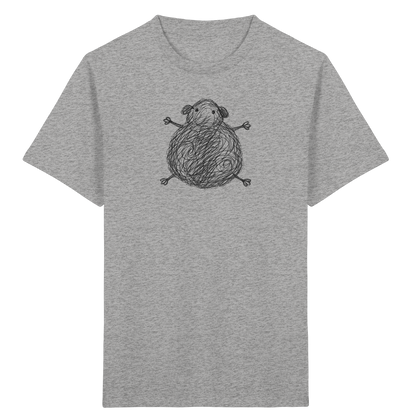 Meerschweinchen von oben - Kinder Bio T-Shirt