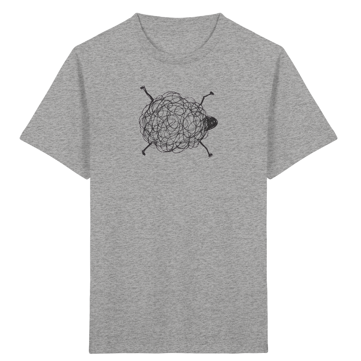 Schaf von oben Shirt - Kinder Bio T-Shirt
