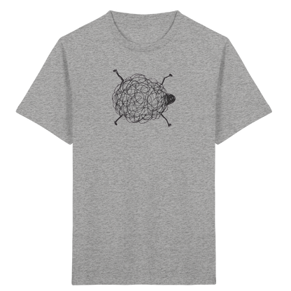 Schaf von oben Shirt - Kinder Bio T-Shirt