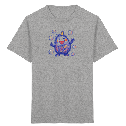 Seifenblasenmumpf mit Horn - Kinder Bio T-Shirt