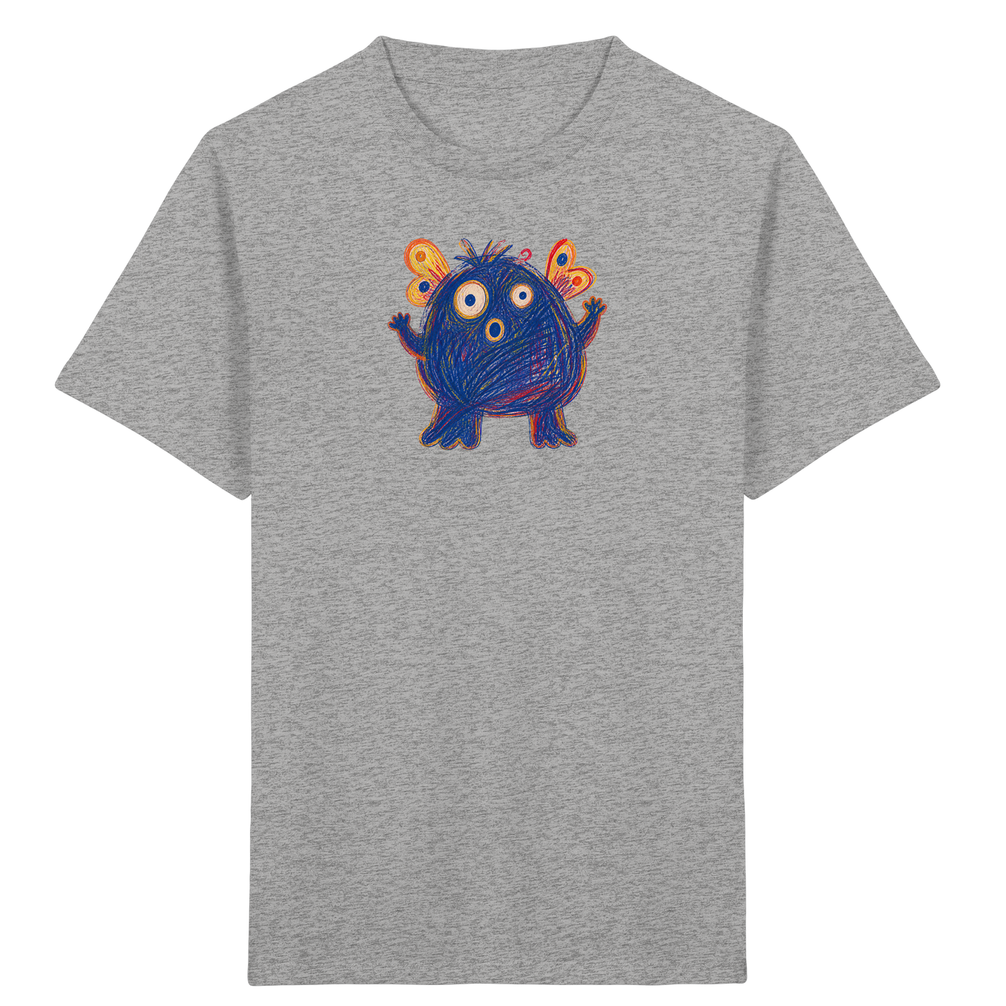 Flatterflauschi mit kleinen Flügeln - Kinder Bio T-Shirt