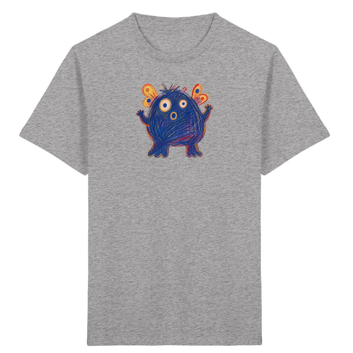 Flatterflauschi mit kleinen Flügeln - Kinder Bio T-Shirt