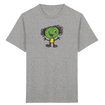 Kritzelkopf mit Ringellocken - Kinder Bio T-Shirt