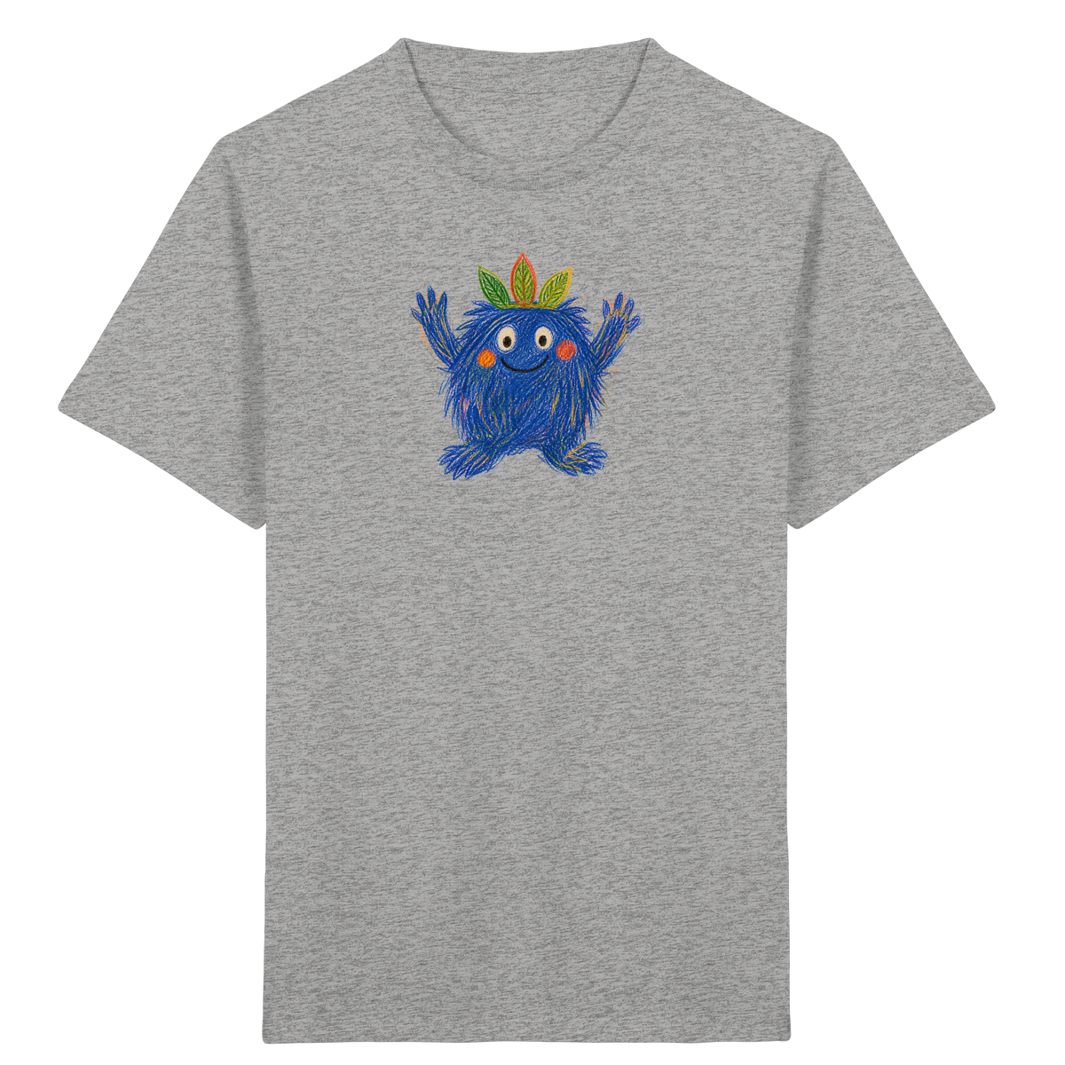 Blätterzottel Kinder Monster Shirt - Kinder Bio T-Shirt