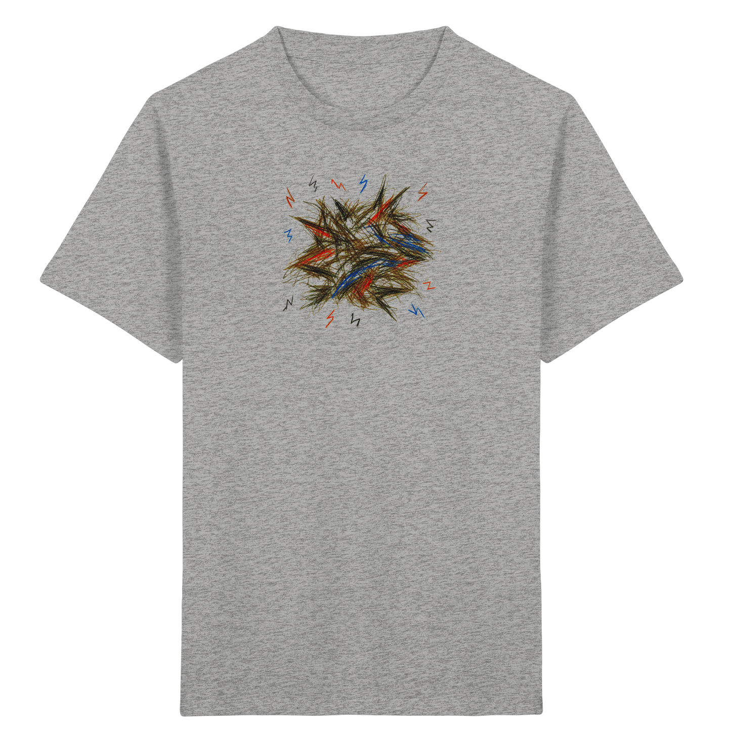 Wildes Energie T-Shirt mit Blitzen - Kinder Bio T-Shirt