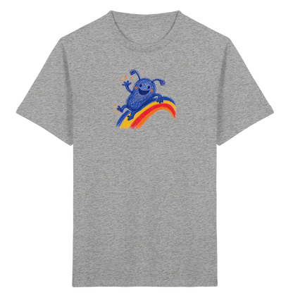 Regenbogenracker Kritzelmonster Kinder Shirt - Kinder Bio T-Shirt