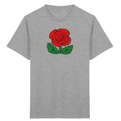 Kritzel-Rose Kinder T-Shirt - Kinder Bio T-Shirt