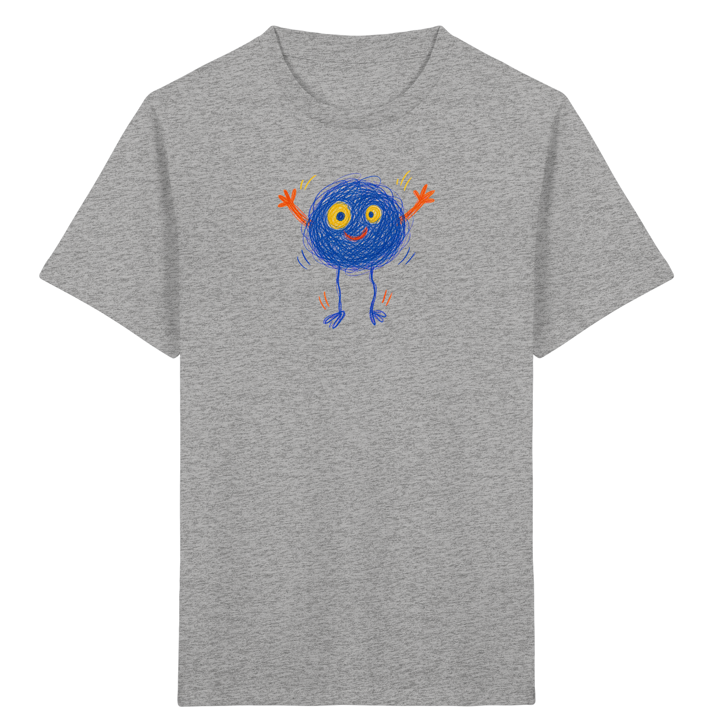 Hüpfkugel Kritzelmonster Kinder T-Shirt - Kinder Bio T-Shirt
