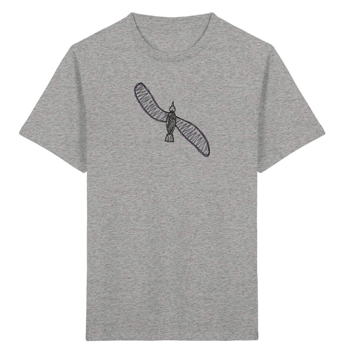 Möwe von oben Shirt - Kinder Bio T-Shirt