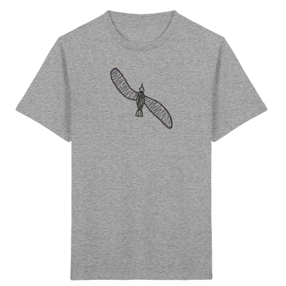 Möwe von oben Shirt - Kinder Bio T-Shirt