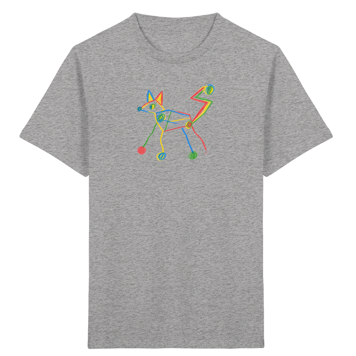 Farbpunkt-Fuchs Kinder Shirt - Kinder Bio T-Shirt