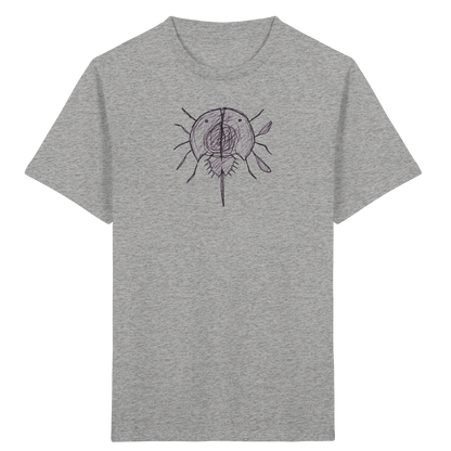 Pfeilschwanzkrebs von oben - Kinder Bio T-Shirt