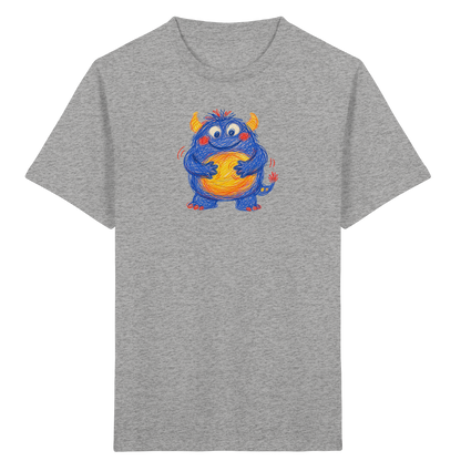 Bauchklopfer Monster Kinder Shirt - Kinder Bio T-Shirt