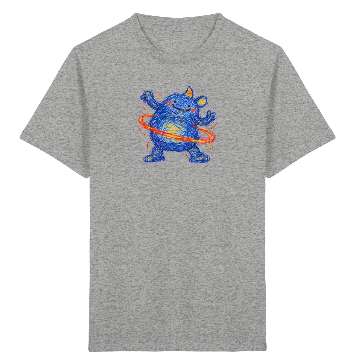 Reifenwirbler Kritzelmonster Shirt - Kinder Bio T-Shirt