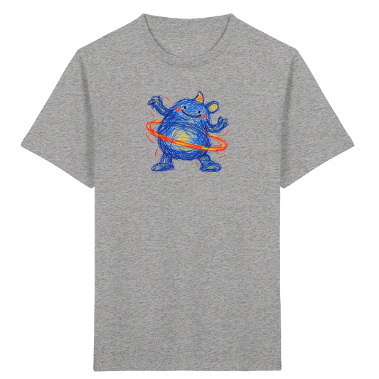 Reifenwirbler Kritzelmonster Shirt - Kinder Bio T-Shirt