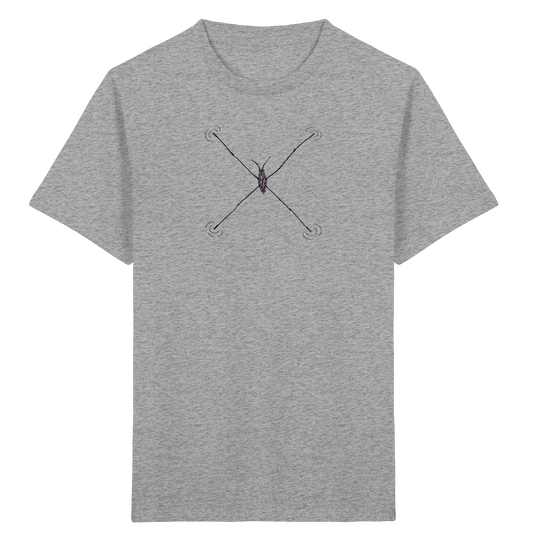 Wasserläufer von oben - Kinder Bio T-Shirt