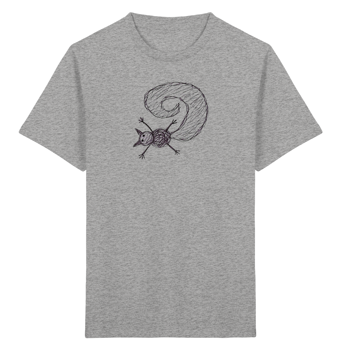 Eichhörnchen von oben Shirt - Kinder Bio T-Shirt