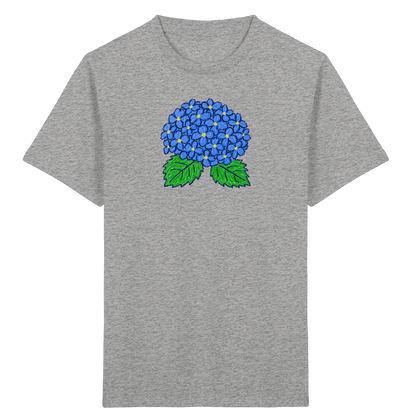 Kritzel Hortensie Kinder Shirt - Kinder Bio T-Shirt