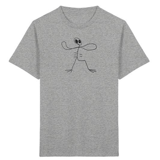 Tropfenkopf mit Stelzenbeinen - Kinder Bio T-Shirt