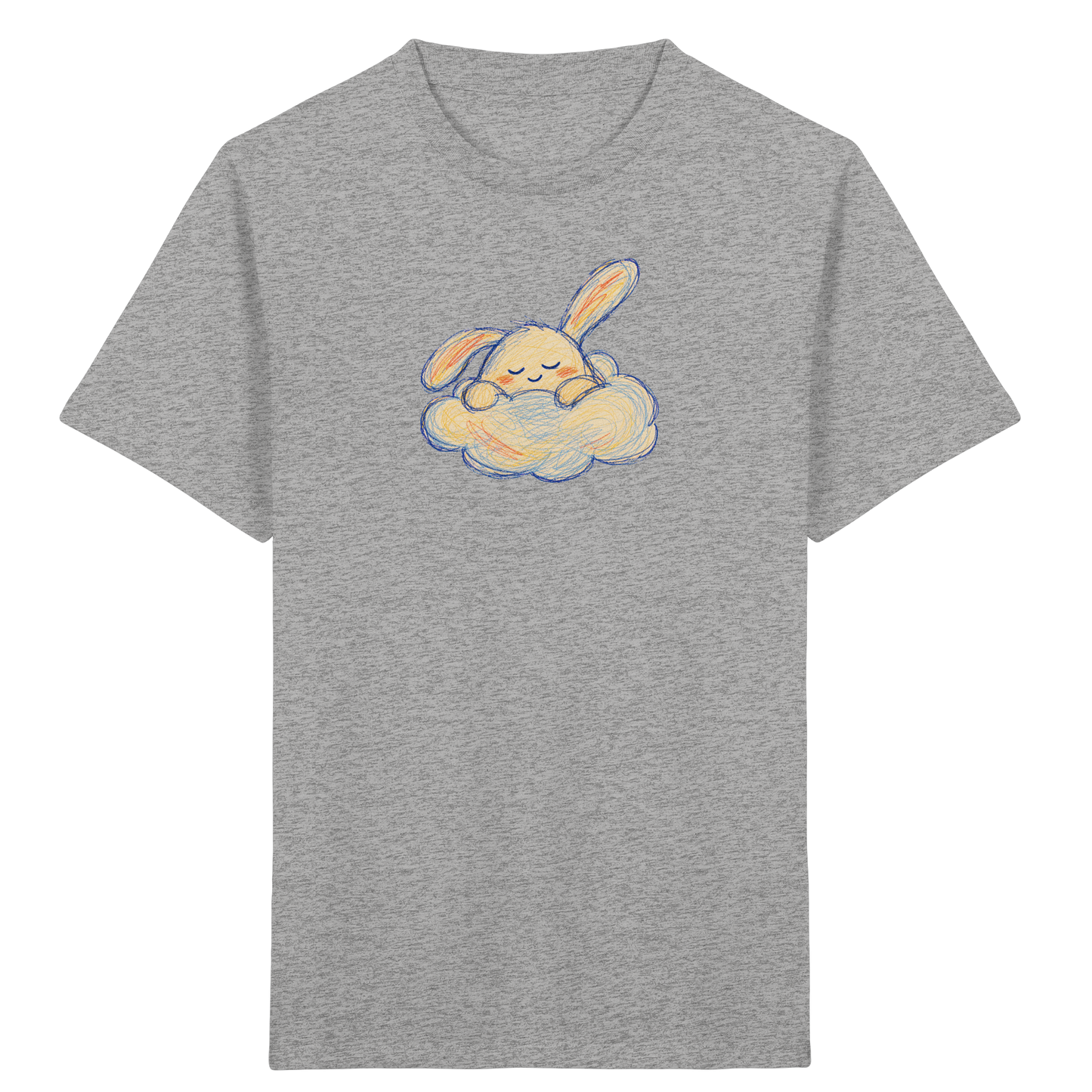 Schlafmonster im weichen Wolkenbett - Kinder Bio T-Shirt