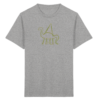 Krakeldino mit Schultüte - Kinder Bio T-Shirt