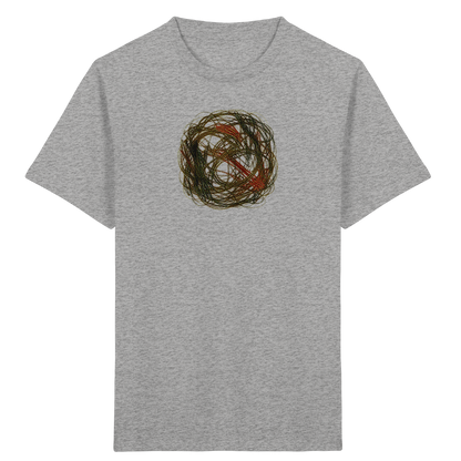 Wildes Kreide Knäuel Natur T-Shirt - Kinder Bio T-Shirt