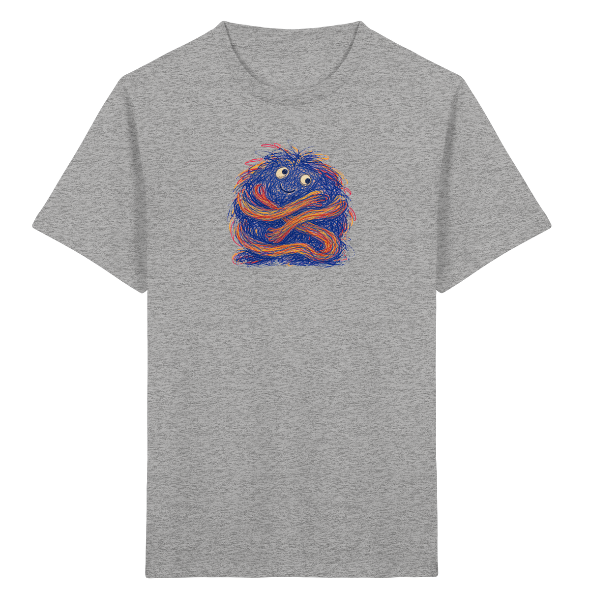 Knuddelknäuel Kritzelmonster Shirt - Kinder Bio T-Shirt