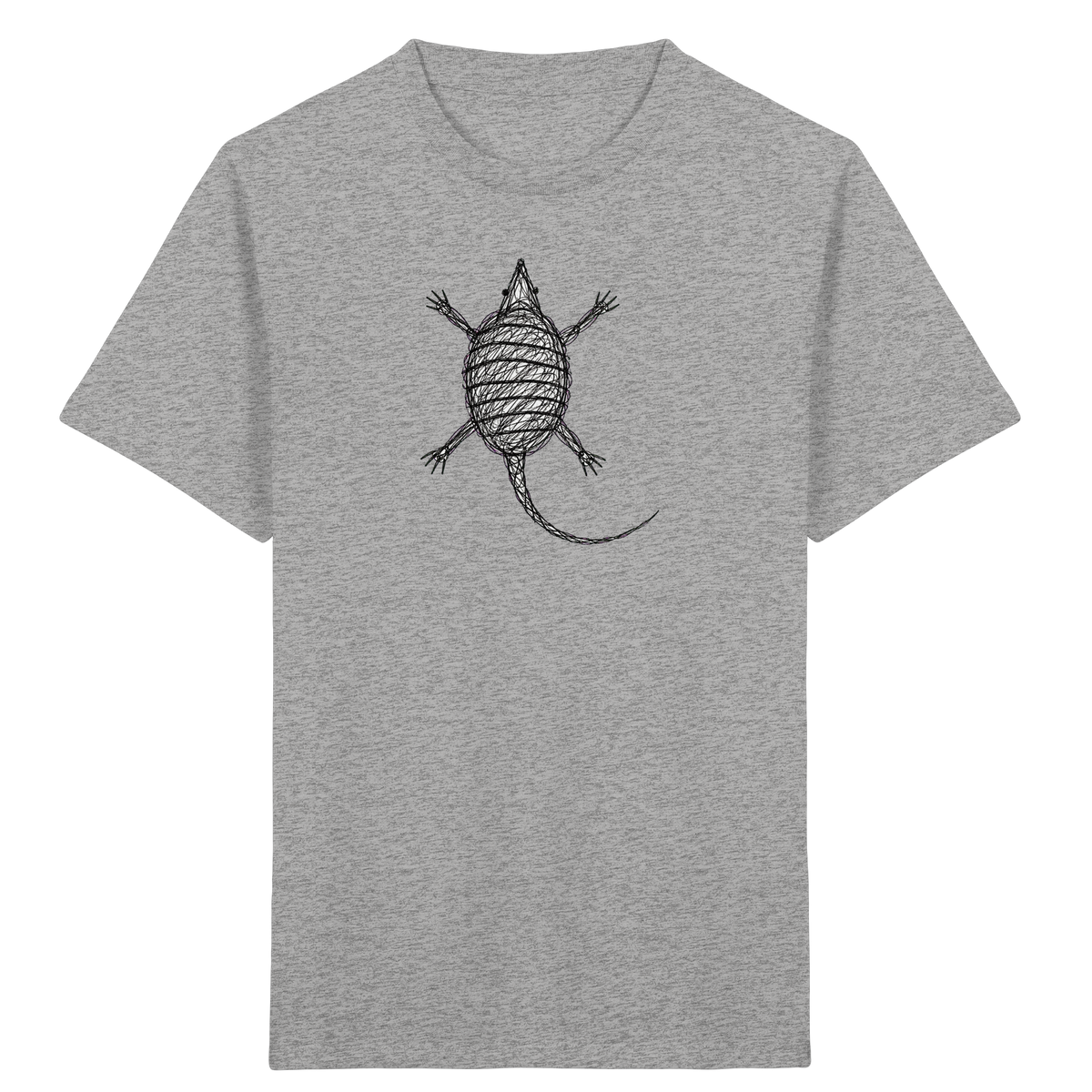Gürteltier von oben - Kinder Bio T-Shirt