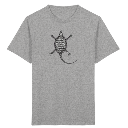Gürteltier von oben - Kinder Bio T-Shirt