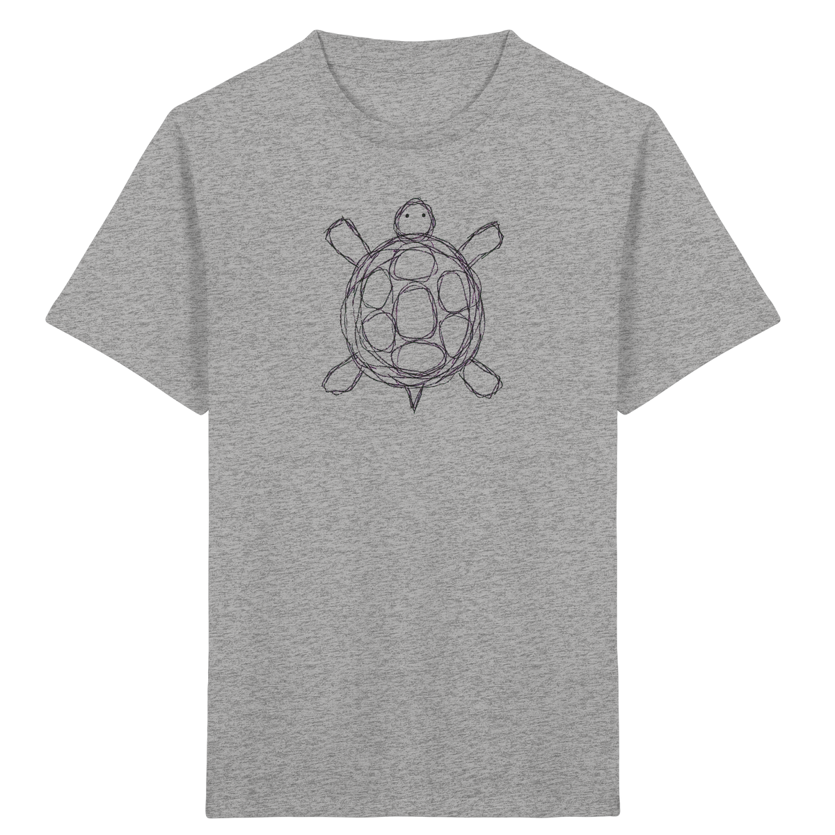 Schildkröte von oben - Kinder Bio T-Shirt