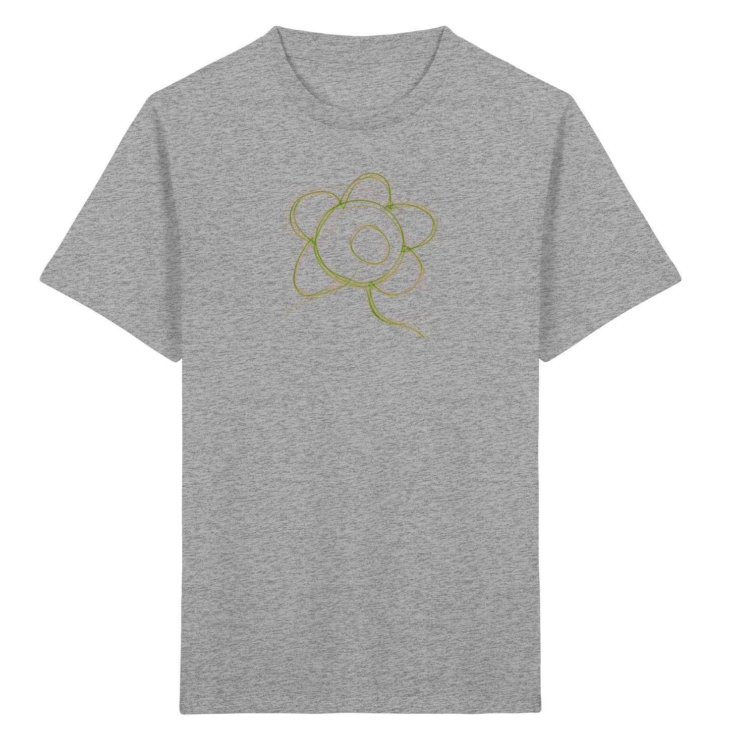 Grüner Kringelkopf für Kinder - Kinder Bio T-Shirt