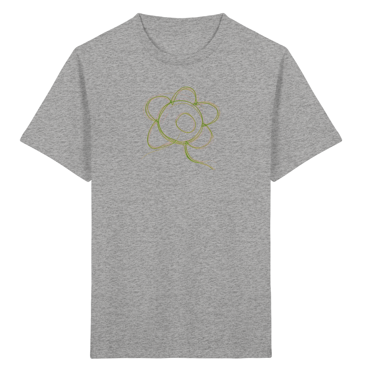 Grüner Kringelkopf für Kinder - Kinder Bio T-Shirt