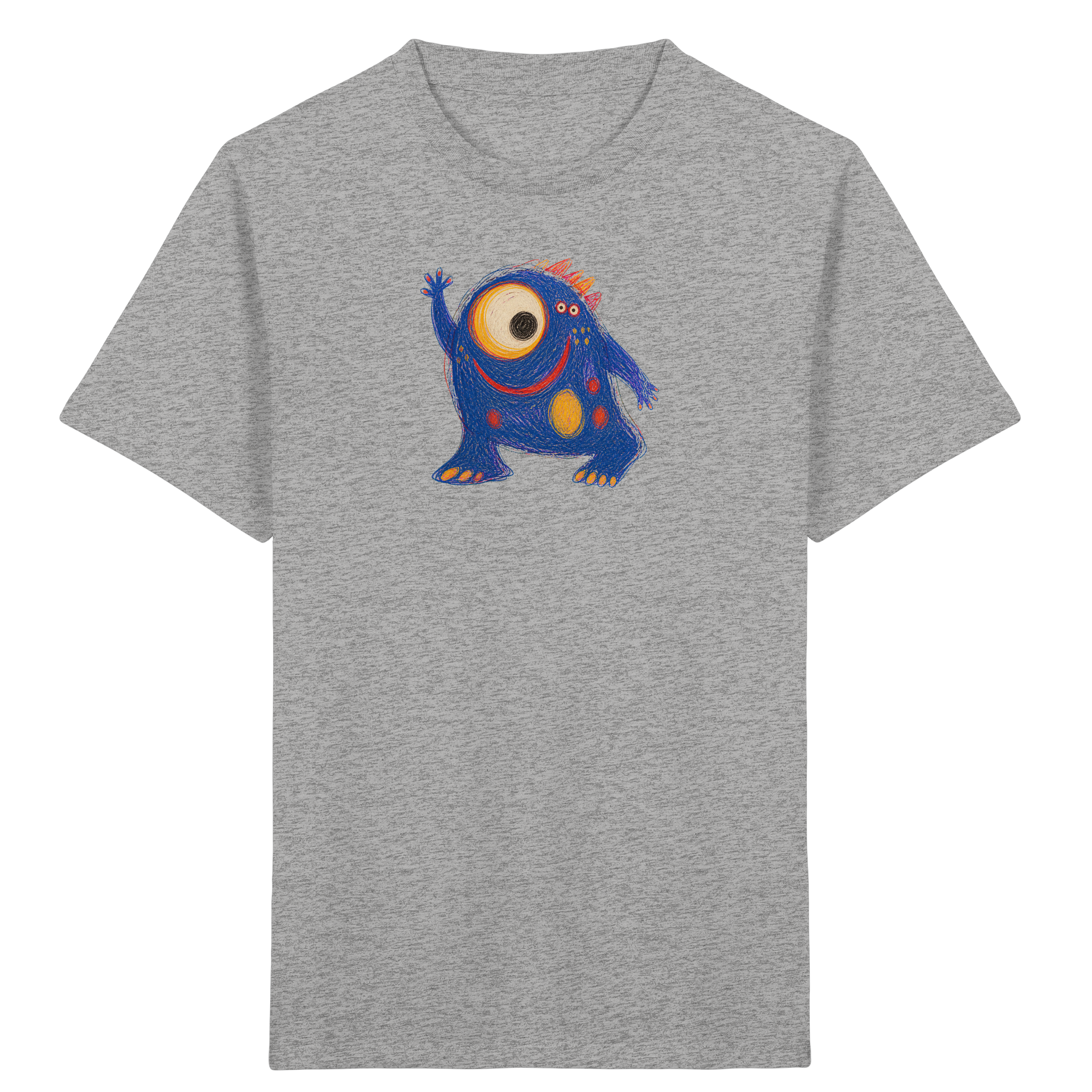Kinder T-Shirt – Kullerauge Kritzelmonster