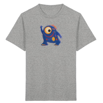 Kullerauge Kritzelmonster Kinder Shirt - Kinder Bio T-Shirt