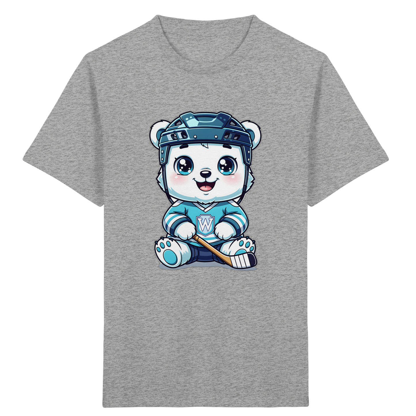 Eisbär Eishockey T-Shirt für Kinder