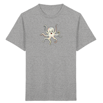 Fröhliches Kraken T-Shirt für Kinder - Kinder Bio T-Shirt