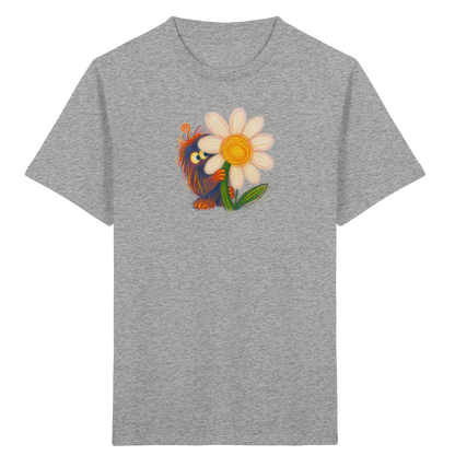 Gänseblümchen Monster Kinder T-Shirt - Kinder Bio T-Shirt