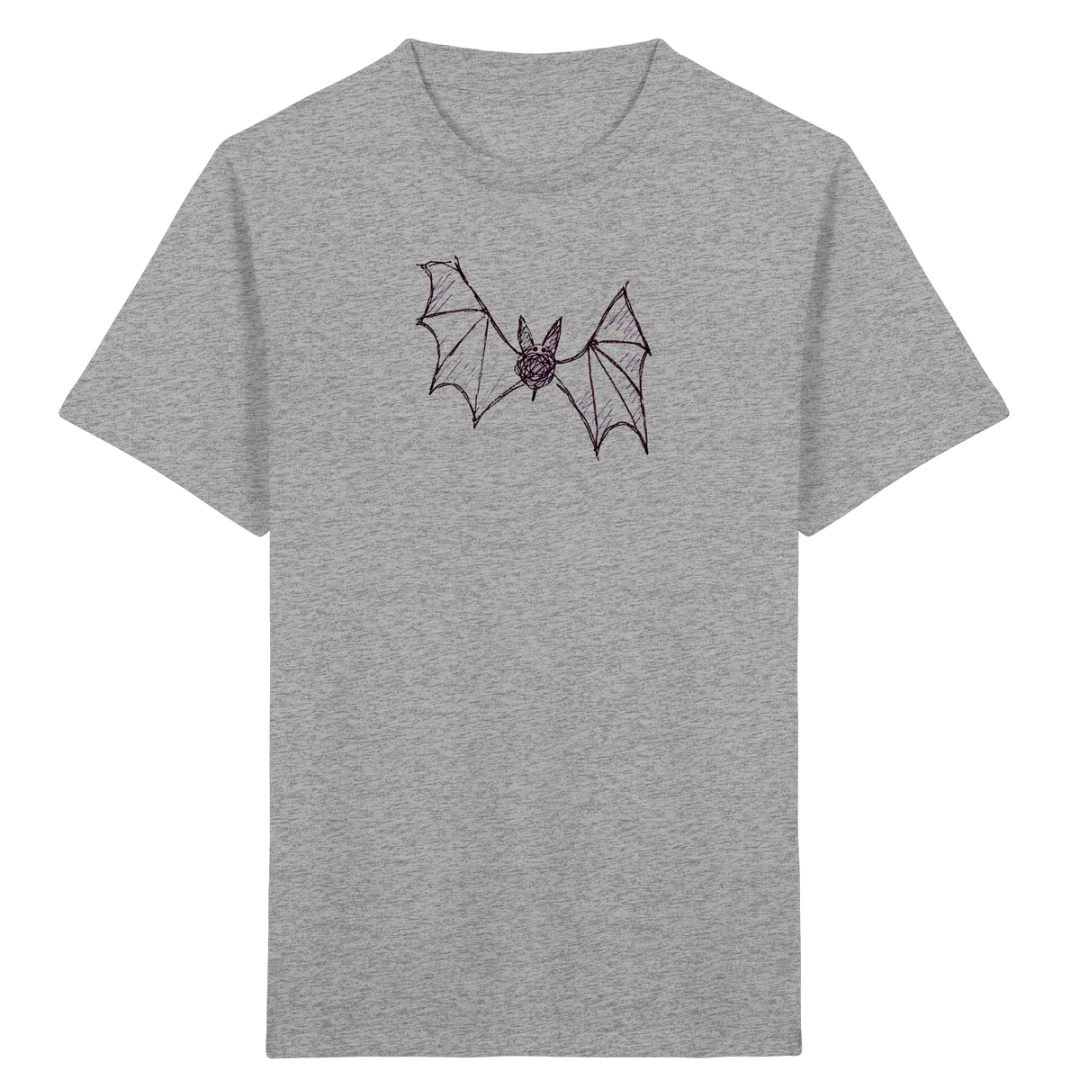 Fledermaus von oben - Kinder Bio T-Shirt