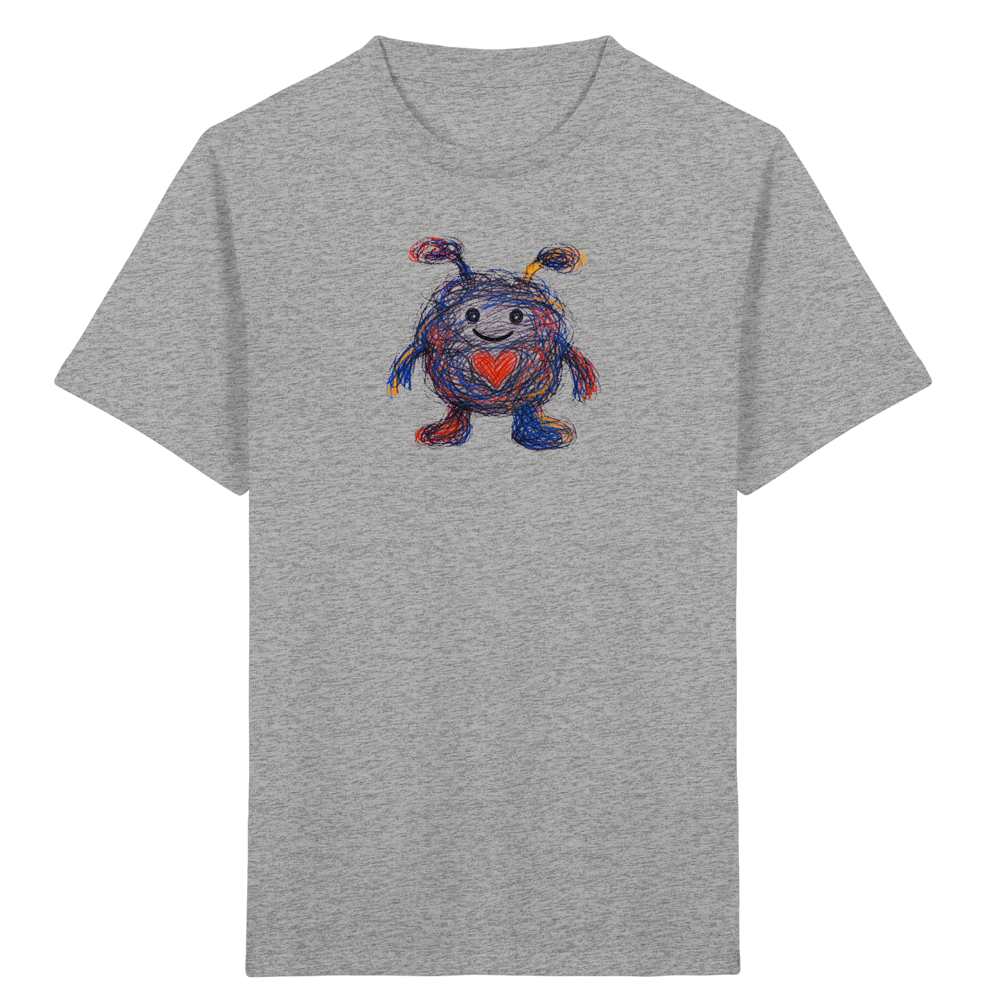 Herzknäuel Monster Kinder T-Shirt - Kinder Bio T-Shirt