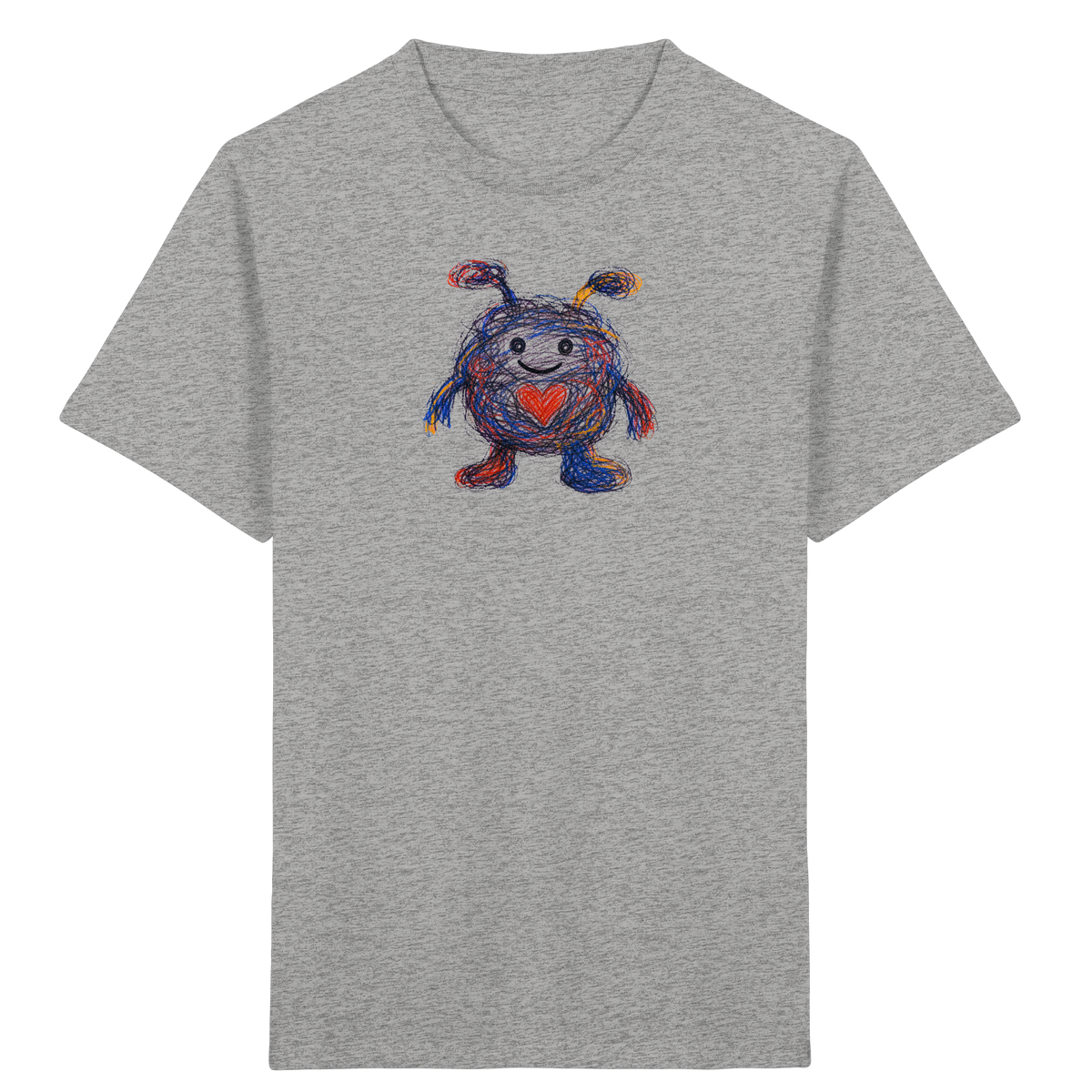 Herzknäuel Monster Kinder T-Shirt - Kinder Bio T-Shirt