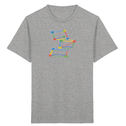 Bunte Bauklötze Farbpunkt - Kinder Bio T-Shirt