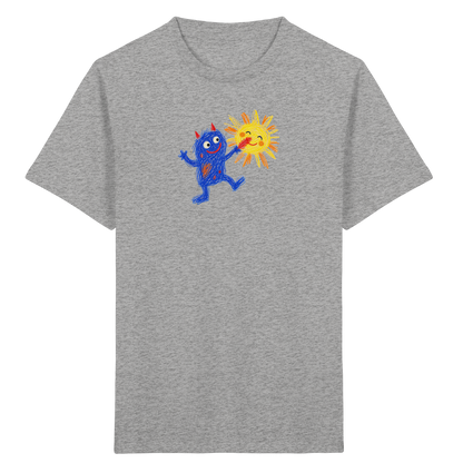 Sonnenkitzler Monster Kinder Shirt - Kinder Bio T-Shirt